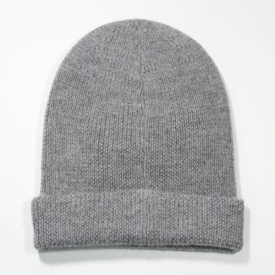 新しいスタイル ベビーアルパカ ニット帽 折り返しワッチ 全3色 M/L 帽子