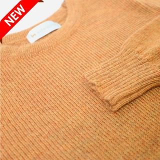 メンズ スーパーベビーアルパカ ベーシックカーディガン（Vネック