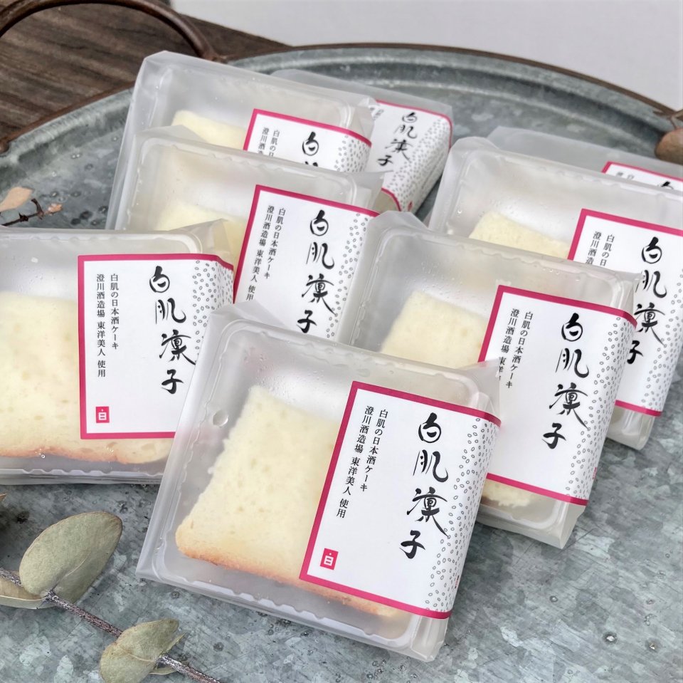 東洋美人香る日本酒ケーキ　「白肌凜子」