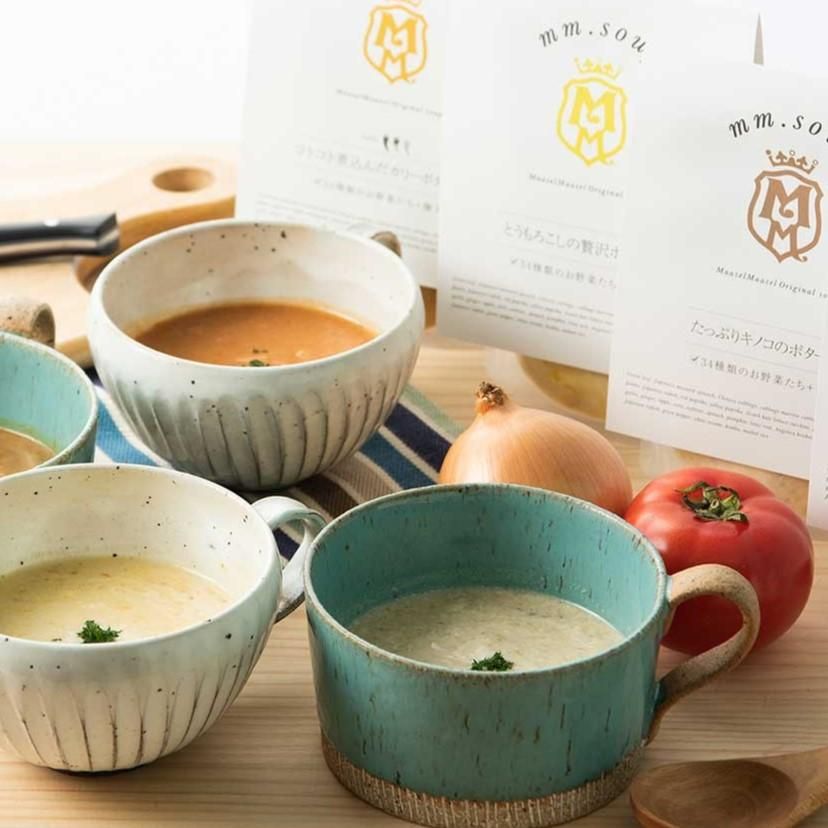 Maazel Maazel」さんの季節のスープ5点セット - マガサンギフト