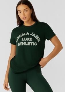 <img class='new_mark_img1' src='https://img.shop-pro.jp/img/new/icons14.gif' style='border:none;display:inline;margin:0px;padding:0px;width:auto;' />LORNA JANE(ʥˡLotus Limited Edition Tee ߥƥåɥǥ T(DARK GREEN)ξʲ
