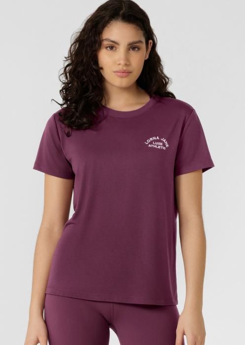 【Lorna Jane】ローナジェーン☆軽量背中空きTシャツ Lorna Jane】ローナジェーン☆軽量背中空きTシャツ