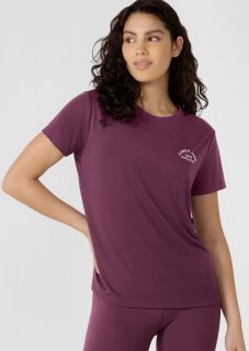 New LORNA JANE(ʥLotus T-Shirt T(MULBERRY)