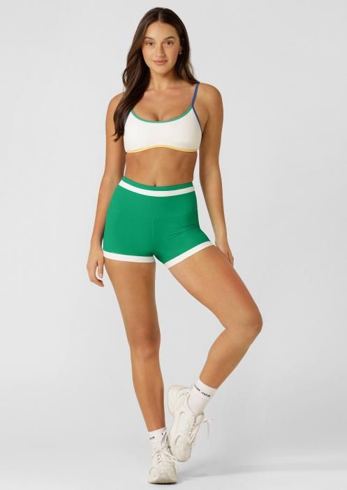 ☆LORNA JANE(ローナジェーン) ☆Retro Swim 9cm Bike Shorts