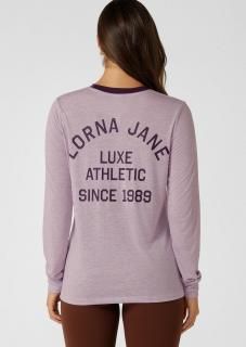  LORNA JANELE Lotus Long Sleeve T-shirtߥƥåɥǥ  󥰥꡼ T(Pale Violet Marl)ξʲ