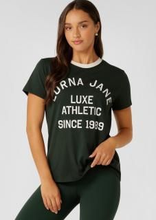 LORNA JANE(ʥˡLotus Heritage Ringer T-shirt إơ 󥬡 TĤξʲ