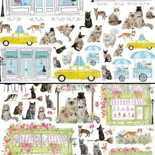 デザイン転写紙多数 ポーセラーツ 転写紙 JAPONISM PATTERN SHIPPOU & SEIGAIHA