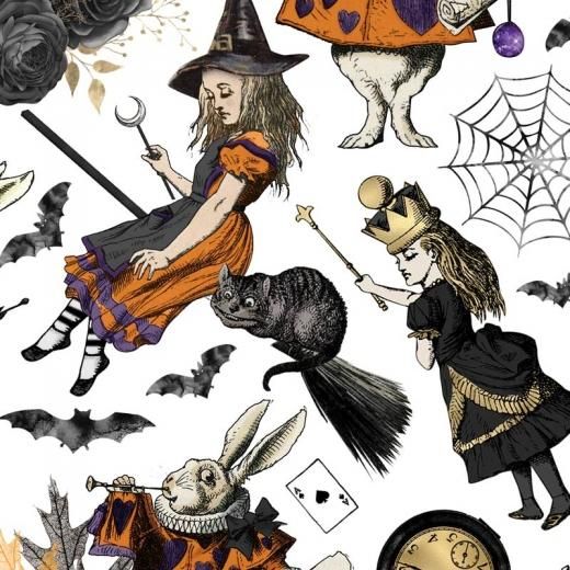 転写紙 『Alice Halloween Wonderland-アリス ハロウィン