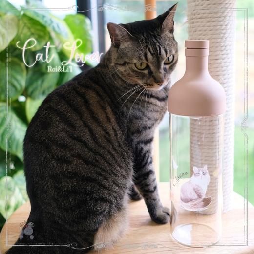 ★【未使用】citrus 2023 ガラスアート WEB 限定 受注 生産 ガラス用転写紙『CAT LOVER A&B』A4 ガラス焼成用