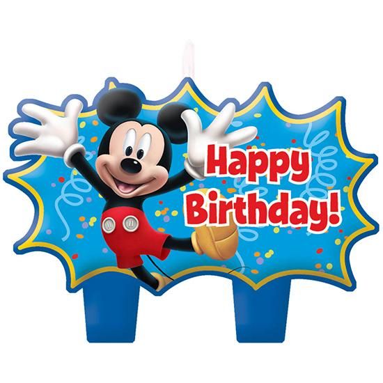 ディズニーキャンドル ミッキー｜バースデー専門店【HappyBday】
