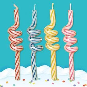 バースデーキャンドル スパイラル バースデー専門店 Happybday バースデーキャンドル スパイラル バースデー専門店 Happybday