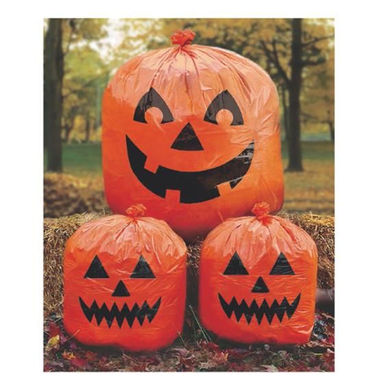 ハロウィン ジャックオーランタン ポリ袋 ハロウィンローンバッグス かぼちゃ Halloween バースデー専門店 Happybday 誕生日パーティーグッズ ギフト通販