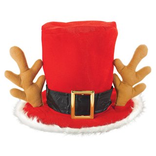  クリスマスパーティー サマッドハッター　クリスマスハット トナカイ 帽子【Christmas】