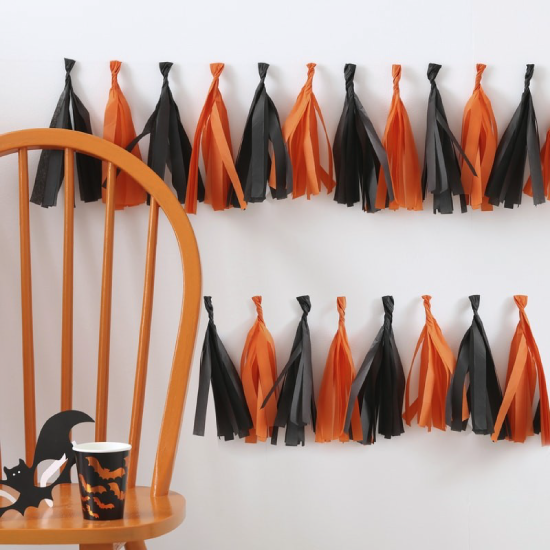 【Ginger Ray】ハロウィン タッセルガーランド 作成キット DIY 【HALLOWEEN】(PU-321) - バースデー専門店 HappyBday|誕生日パーティーグッズ・ギフト通販