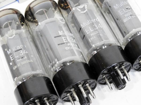 Mullard EL34/6CA7 4本 [17333] - ウエスタンラボ オンラインショップ