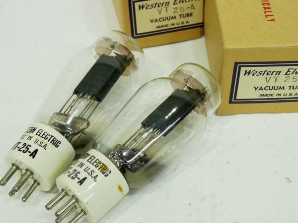 真空管 VT25A WESTERN ELECTRIC 2本ペア - アンプ 真空管 VT25A WESTERN ELECTRIC 2本ペア - アンプ