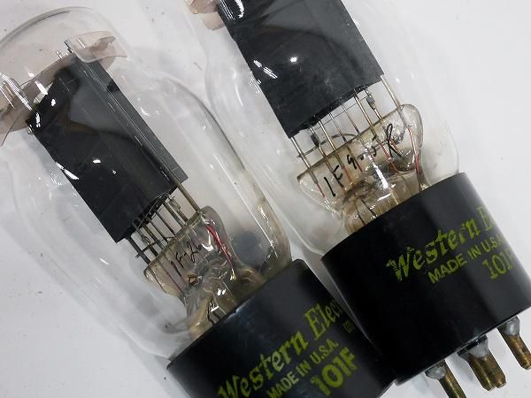 真空管 101f western electric 2本組 western 2本組 ぜい弱 101f 真空管