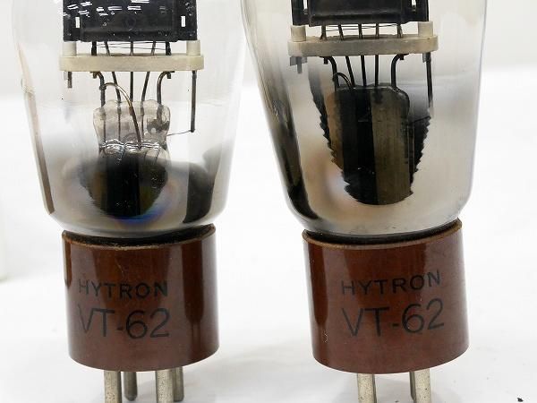 HYTRON VT-62 真空管 3本セット Yahoo!オークション -「vt62」の落札相場・落札価格