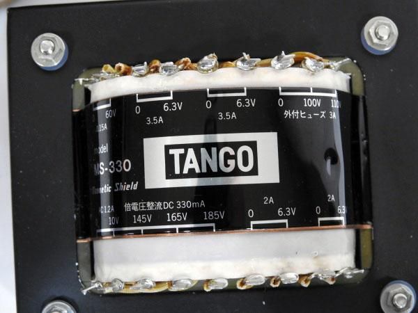 タンゴ電源トランス　MS 330 中古完動品ですが カバー有りません タンゴ電源トランス MS 330 中古完動品ですが カバー有りません