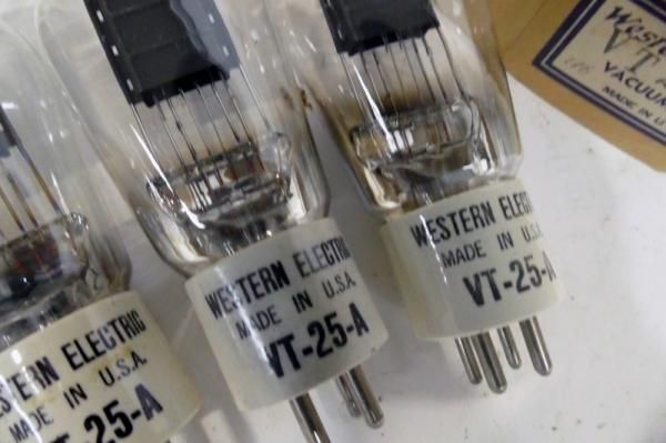 Western Electric VT25A 4本 [20424] - ウエスタンラボ