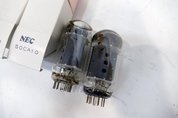 新品未使用》NEC 50C-A10 ペアチューブ 2セット 3極出力管