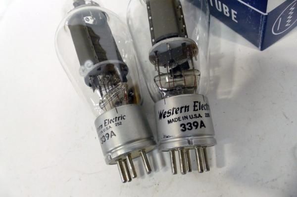 v*u様 Western Electric JAN CW 339A 真空管　2本 v*u様 Western Electric JAN CW 339A 真空管 2本