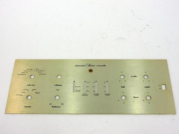 MARANTZ Model 7用 オリジナルフロントパネル [20931 MARANTZ Model 7用 オリジナルフロントパネル [20931