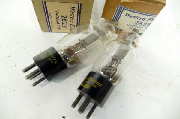 Western Electric ウェスタンエレクトリック 262B 2本 真空管 Western Electric ウェスタンエレクトリック 262B 2本 真空管