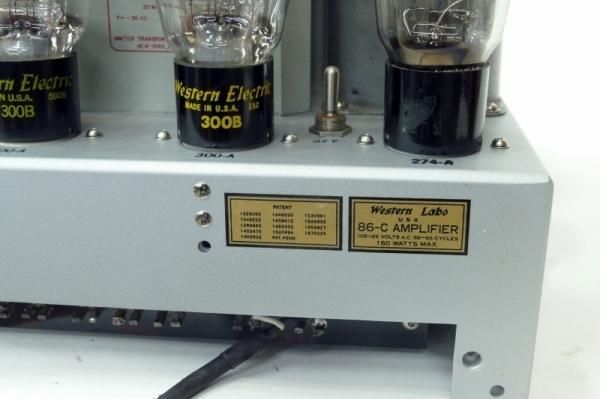Western Electric真空管310A2本【N186】 Western Electric 310A (2本) 真空管 60年代 @38474 / 中古