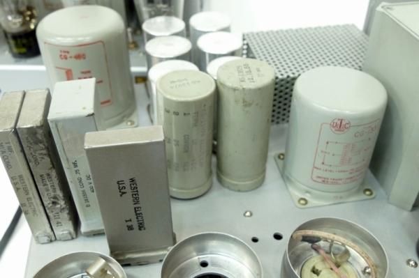 Western Electric 86C AMP 2台 真空管無 レプリカ [21636