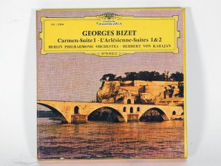 7号テープ Deatsche Grammophon GEORGES BIZET「CARMEN-SUITE1,L'ALESIENNE-SUITES 1&2」1巻  [21854]