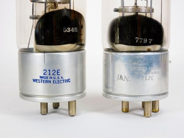 Western Electric WE 272A 真空管 2本セット Western Electric WE 272A 真空管 2本セット