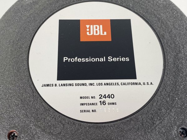 JBL 2440(2441) 2個 [24233] - ウエスタンラボ オンラインショップ