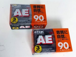 TDK AE-90X3G ノーマルポジション 新品未開封 計6本 [24705]