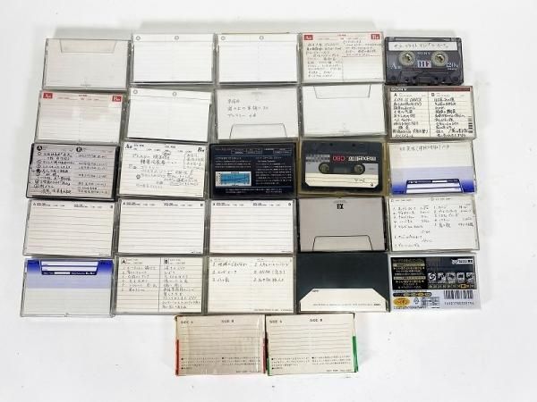 TDK、SONY、maxell、メタルテープ TDK,SONY maxell etc カセットテープ 計27本 [24929