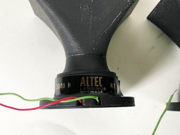 ALTEC 3000H HORN & TWEETER 2本 [24960] - ウエスタンラボ オンライン