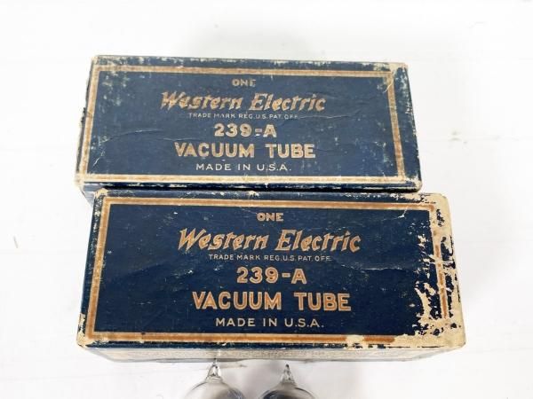 Western Electric 239A 真空管 2本セット Western Electric 239A 2本 [27154] ☆ASK☆ - ウエスタンラボ