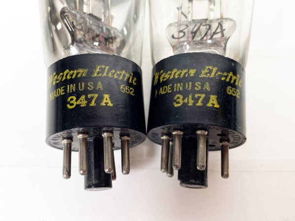 Western Electric 347A 2本 [27440] - ウエスタンラボ オンラインショップ