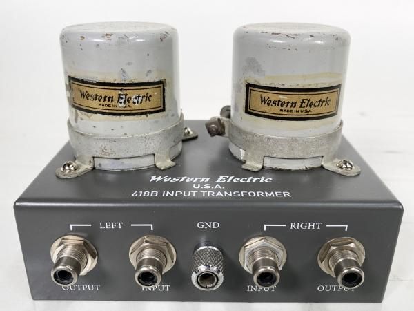 Western Electric 618B INPUT TRANS オリジナル品 1set [27618 Western Electric 618B INPUT TRANS オリジナル品 1set [27618