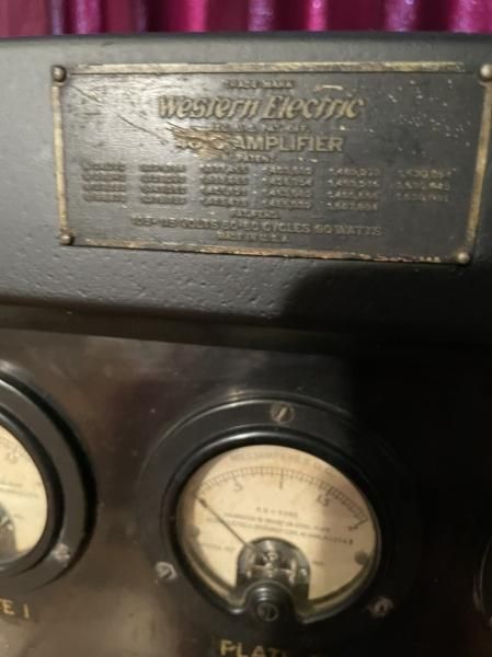 Western Electric 46C AMP 2台 ☆ASK☆ [27640] - ウエスタン