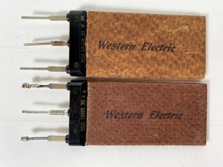 Western Electric 19HR 30Ω + 200Ω 板抵抗 2個 [27664]