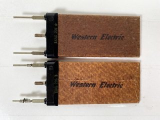 Western Electric 18AG 226Ω 板抵抗 2個 [27666]
