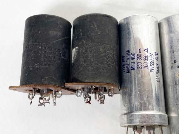 USA ビンテージ 電解コンデンサー 計7個 [27914] - ウエスタンラボ