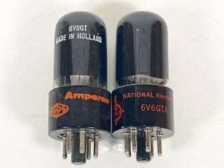 Amperex / NATIONAL 6V6GT 2本 [28335] 