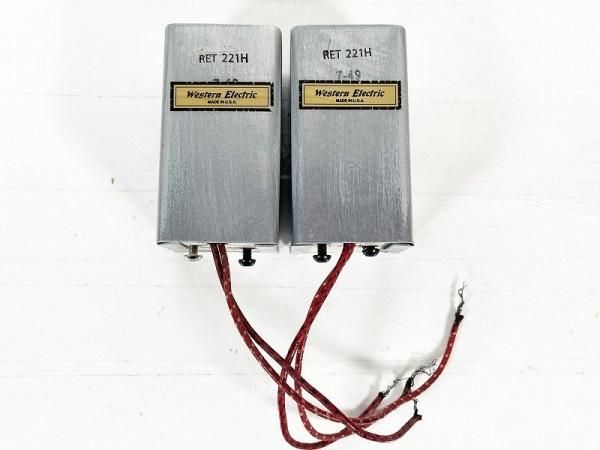 Western Electric RET 221H レプリカ品 2個 [29013 Western Electric RET 221H レプリカ品 2個 [29013