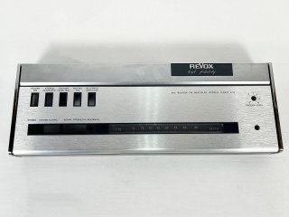 REVOX A-76 FMチューナー フロントパネル 1枚 [29100]