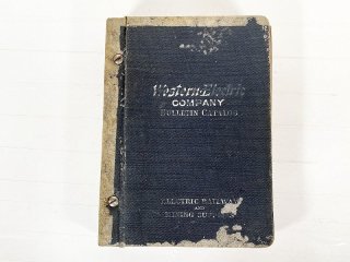 Western Electric BULLETIN CATALOG 文献 オリジナル 1冊 [29868]
