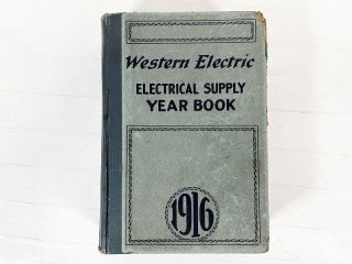 Western Electric ELECTRICAL SUPPLY YEAR BOOK '1916' ꥸʥ 1 [29870]