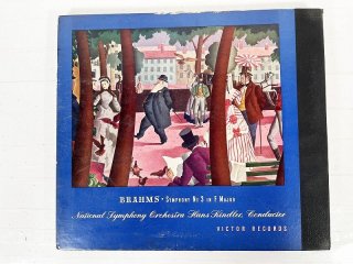 SP 78rpm VICTOR BRAHMS SYMPHONY NO.3 IN F MAJOR 1 [29904]