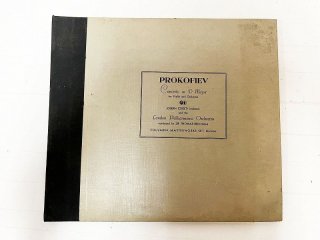 SP 78rpm COLUMBIA PROKOFIEV VIOLIN CONCERTO IN D MAJOR 1 [29914]